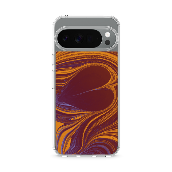 Slim Protection Case［ y2k(Year2000) - Heart - High contrast Orange ］