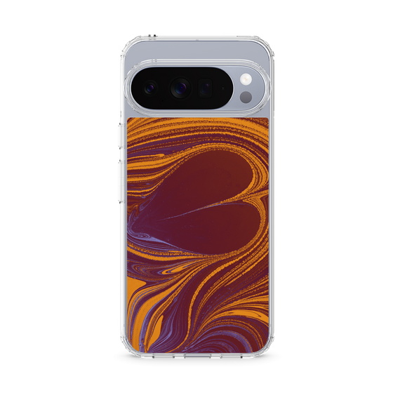 Slim Protection Case［ y2k(Year2000) - Heart - High contrast Orange ］
