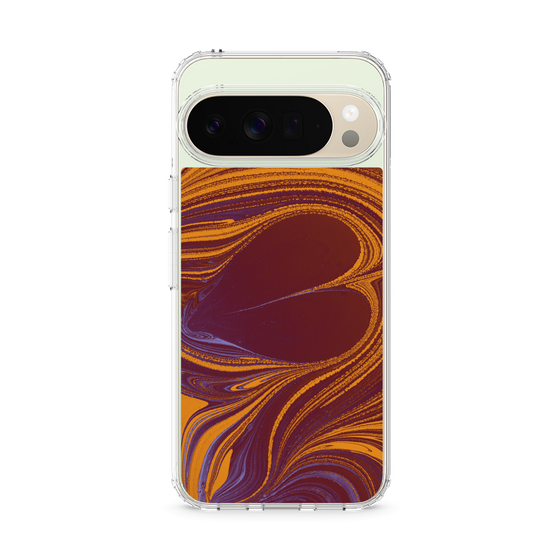 Slim Protection Case［ y2k(Year2000) - Heart - High contrast Orange ］