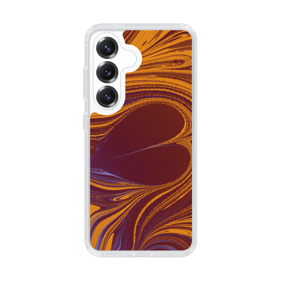 Slim Protection Case［ y2k(Year2000) - Heart - High contrast Orange ］