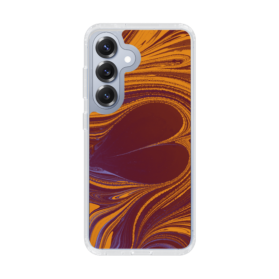 Slim Protection Case［ y2k(Year2000) - Heart - High contrast Orange ］