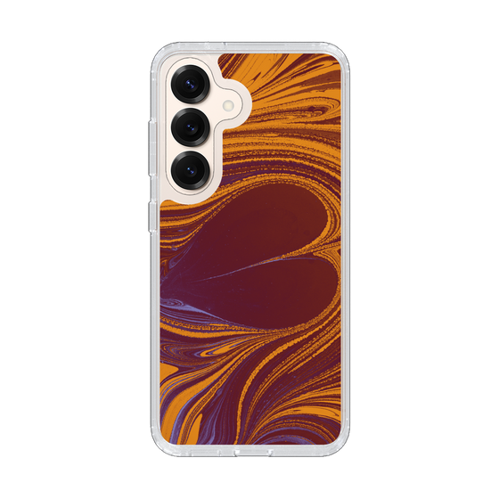 Slim Protection Case［ y2k(Year2000) - Heart - High contrast Orange ］
