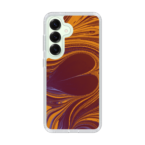 Slim Protection Case［ y2k(Year2000) - Heart - High contrast Orange ］