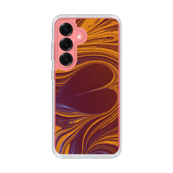 Slim Protection Case［ y2k(Year2000) - Heart - High contrast Orange ］