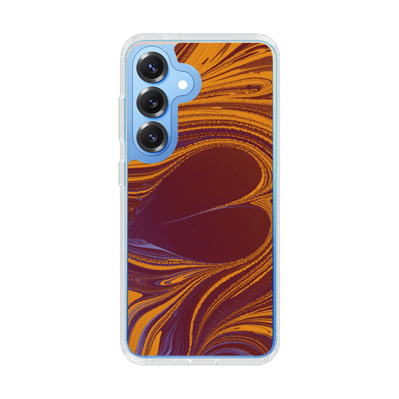 Slim Protection Case［ y2k(Year2000) - Heart - High contrast Orange ］