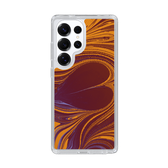 Slim Protection Case［ y2k(Year2000) - Heart - High contrast Orange ］