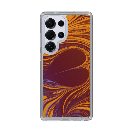 Slim Protection Case［ y2k(Year2000) - Heart - High contrast Orange ］