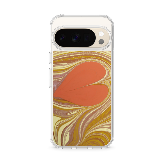 Slim Protection Case［ y2k(Year2000) - Heart - Mixed Green ］