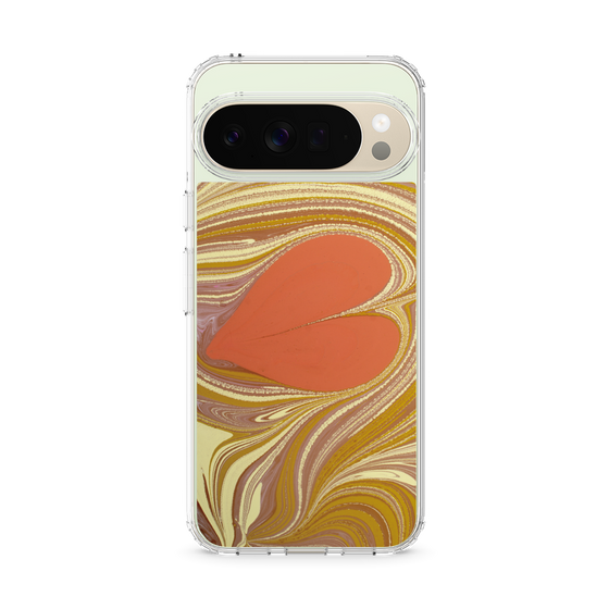 Slim Protection Case［ y2k(Year2000) - Heart - Mixed Green ］