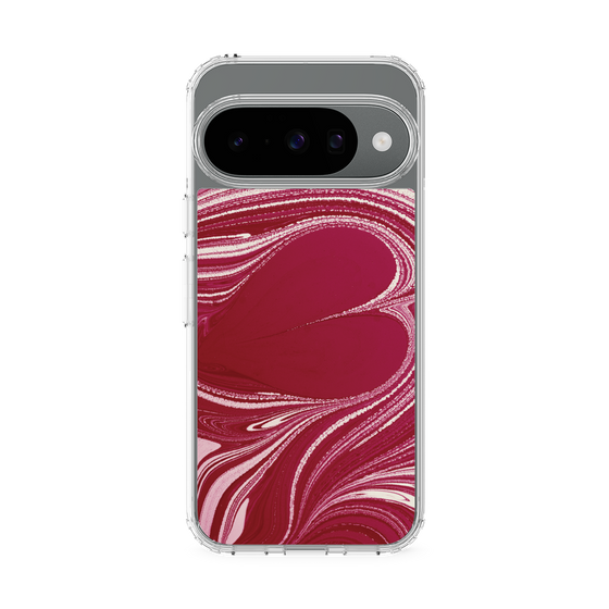 Slim Protection Case［ y2k(Year2000) - Heart - Vivid Pink ］