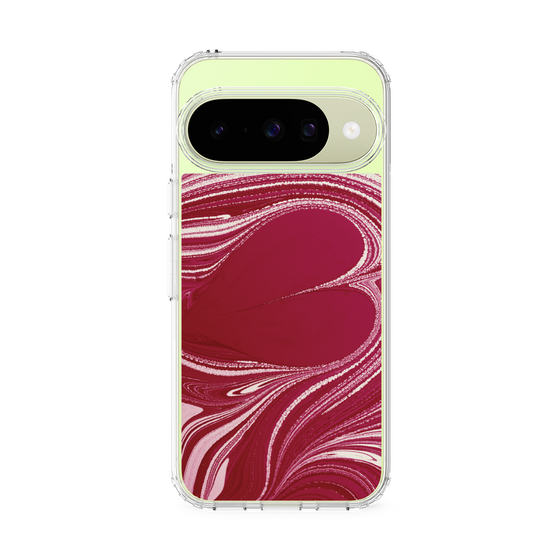 Slim Protection Case［ y2k(Year2000) - Heart - Vivid Pink ］