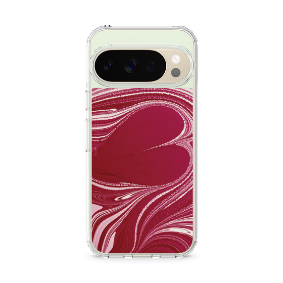 Slim Protection Case［ y2k(Year2000) - Heart - Vivid Pink ］