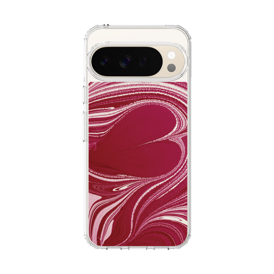 Slim Protection Case［ y2k(Year2000) - Heart - Vivid Pink ］