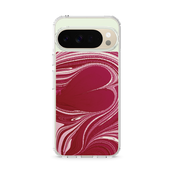 Slim Protection Case［ y2k(Year2000) - Heart - Vivid Pink ］