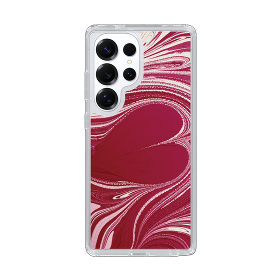 Slim Protection Case［ y2k(Year2000) - Heart - Vivid Pink ］