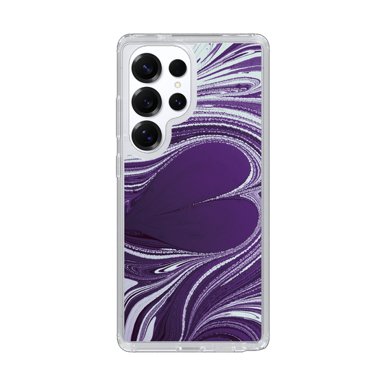 Slim Protection Case［ y2k(Year2000) - Heart - Rich Purple ］