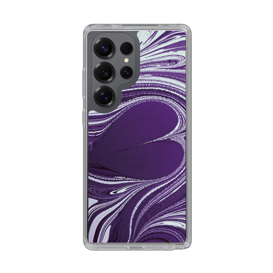 Slim Protection Case［ y2k(Year2000) - Heart - Rich Purple ］