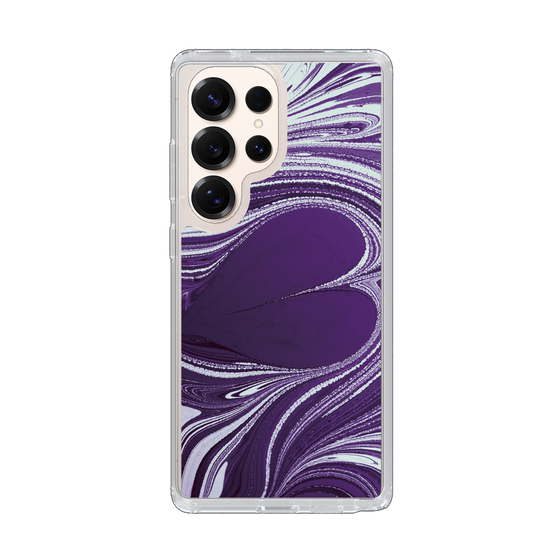 Slim Protection Case［ y2k(Year2000) - Heart - Rich Purple ］