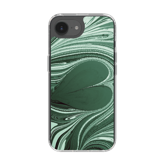 Slim Protection Case［ y2k(Year2000) - Heart - Full Green ］
