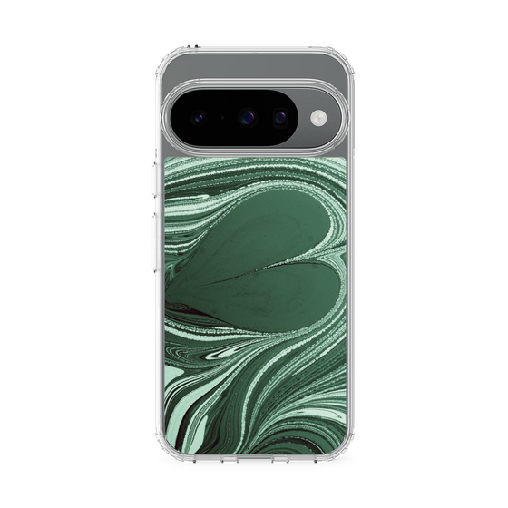 Slim Protection Case［ y2k(Year2000) - Heart - Full Green ］