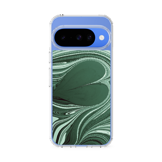 Slim Protection Case［ y2k(Year2000) - Heart - Full Green ］
