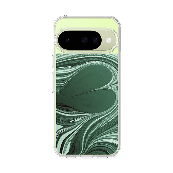 Slim Protection Case［ y2k(Year2000) - Heart - Full Green ］