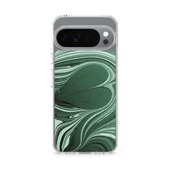 Slim Protection Case［ y2k(Year2000) - Heart - Full Green ］