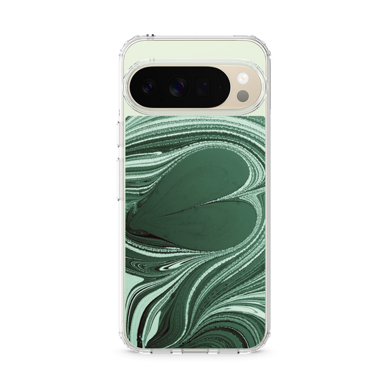 Slim Protection Case［ y2k(Year2000) - Heart - Full Green ］
