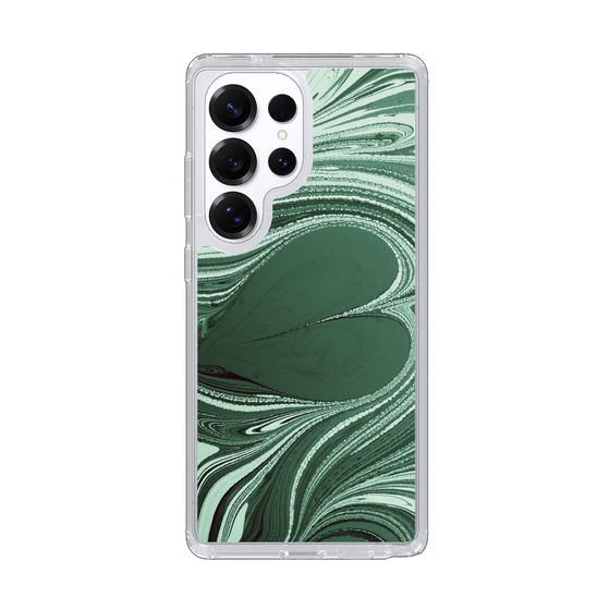 Slim Protection Case［ y2k(Year2000) - Heart - Full Green ］