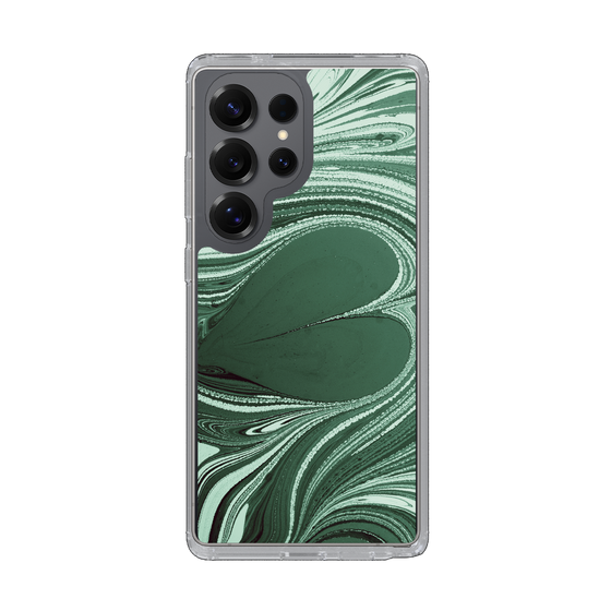 Slim Protection Case［ y2k(Year2000) - Heart - Full Green ］