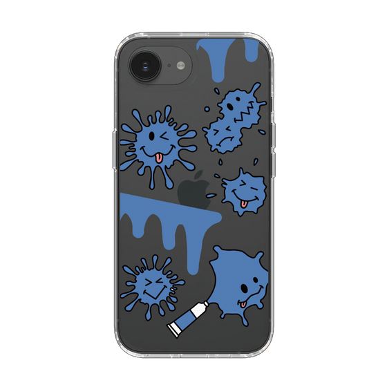 Slim Protection Case［ PAINTING SMILE Blue ］