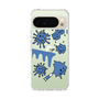 Slim Protection Case［ PAINTING SMILE Blue ］