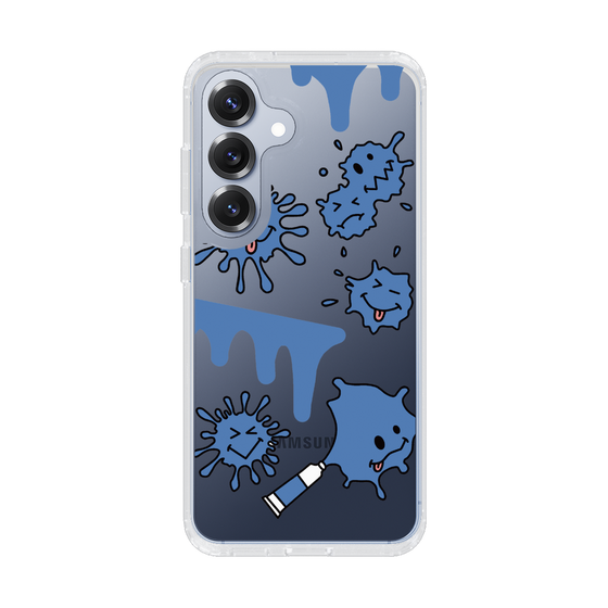Slim Protection Case［ PAINTING SMILE Blue ］