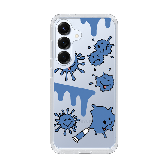 Slim Protection Case［ PAINTING SMILE Blue ］