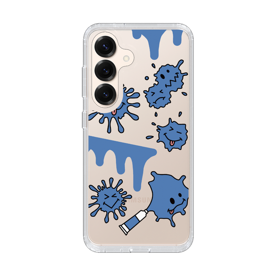 Slim Protection Case［ PAINTING SMILE Blue ］