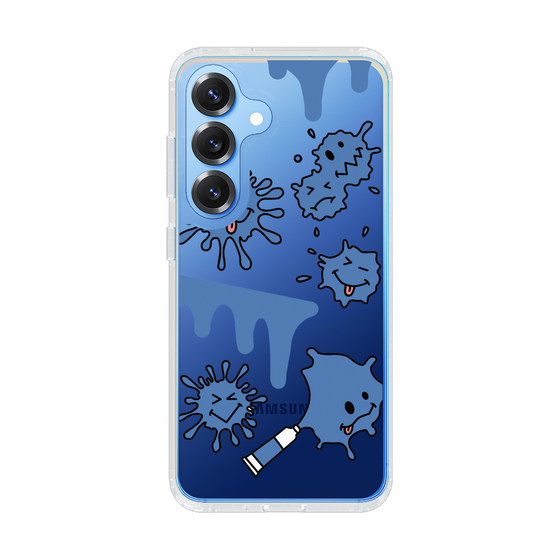 Slim Protection Case［ PAINTING SMILE Blue ］