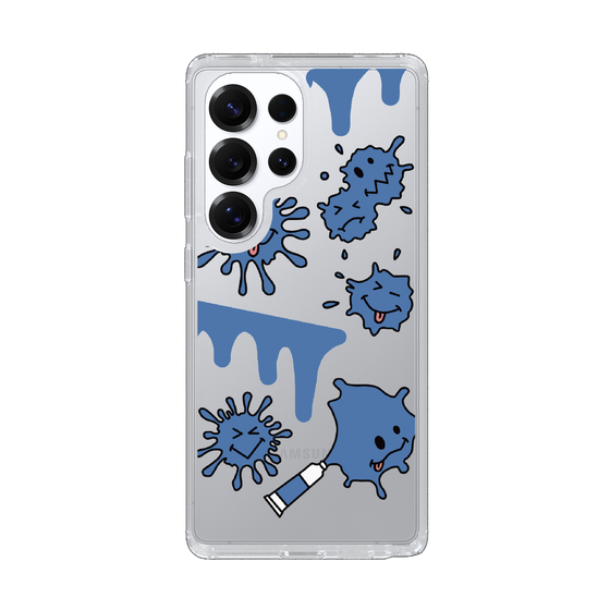 Slim Protection Case［ PAINTING SMILE Blue ］