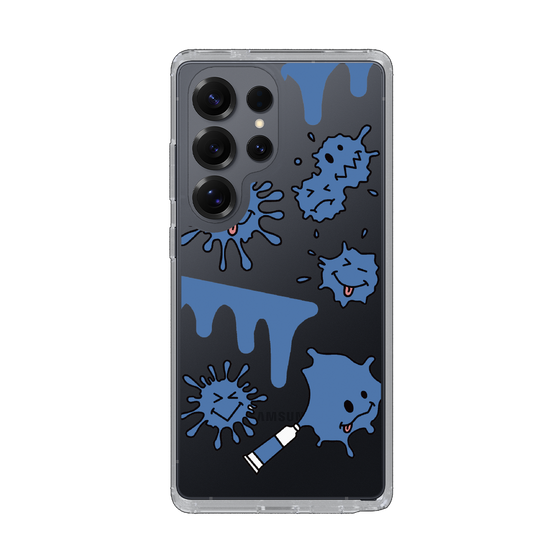 Slim Protection Case［ PAINTING SMILE Blue ］