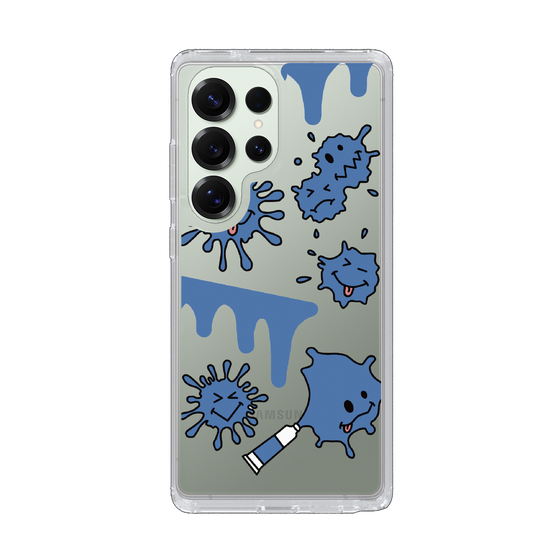 Slim Protection Case［ PAINTING SMILE Blue ］