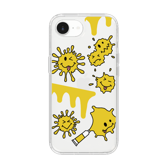 Slim Protection Case［ PAINTING SMILE Yellow ］