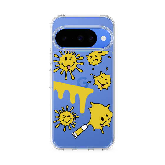 Slim Protection Case［ PAINTING SMILE Yellow ］
