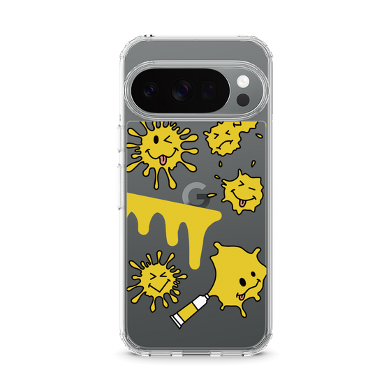 Slim Protection Case［ PAINTING SMILE Yellow ］