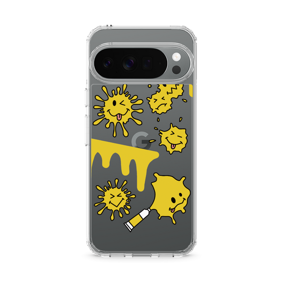 Slim Protection Case［ PAINTING SMILE Yellow ］