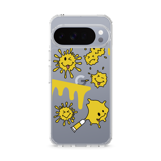 Slim Protection Case［ PAINTING SMILE Yellow ］