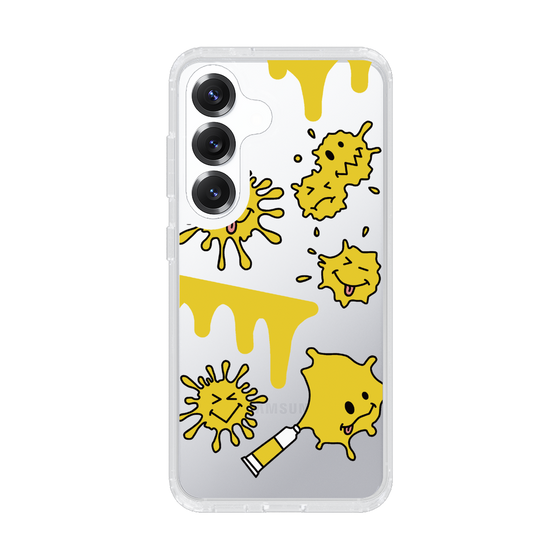 Slim Protection Case［ PAINTING SMILE Yellow ］