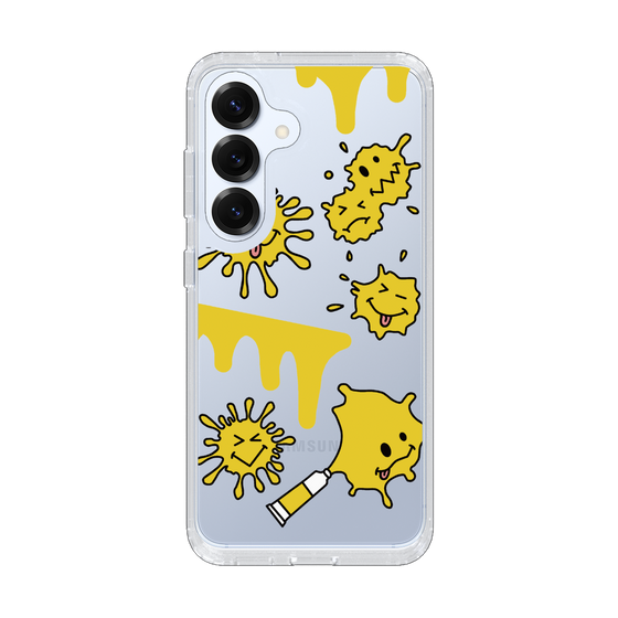 Slim Protection Case［ PAINTING SMILE Yellow ］