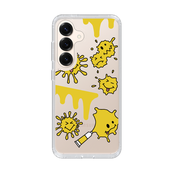 Slim Protection Case［ PAINTING SMILE Yellow ］