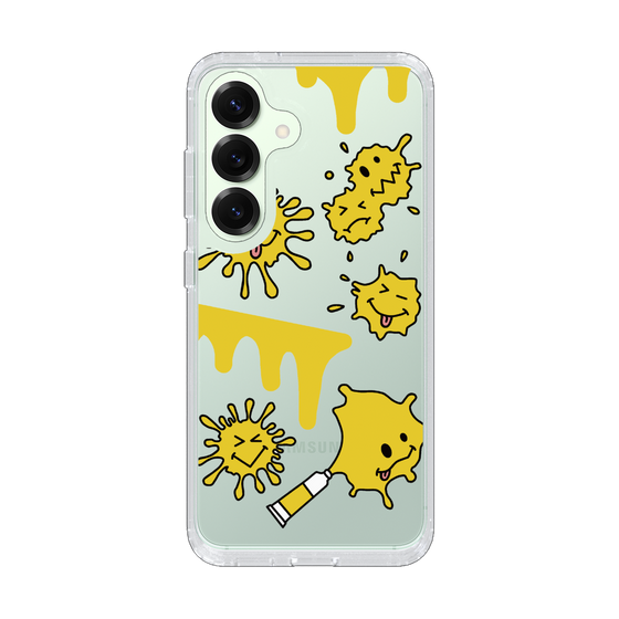 Slim Protection Case［ PAINTING SMILE Yellow ］