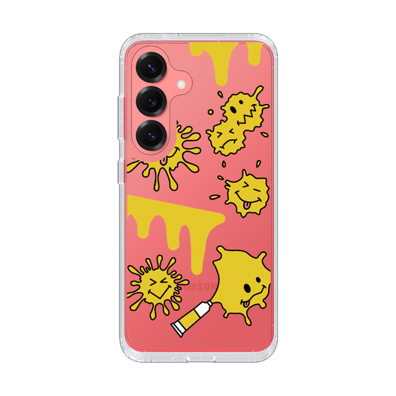 Slim Protection Case［ PAINTING SMILE Yellow ］