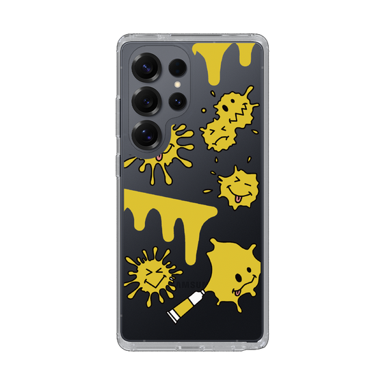 Slim Protection Case［ PAINTING SMILE Yellow ］